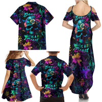 This Beauty Is a Beast Family Matching Summer Maxi Dress and Hawaiian Shirt - Wonder Print Shop