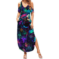 This Beauty Is a Beast Family Matching Summer Maxi Dress and Hawaiian Shirt - Wonder Print Shop