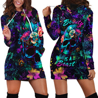 This Beauty Is a Beast Hoodie Dress - Wonder Print Shop