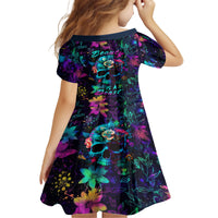 This Beauty Is a Beast Kid Short Sleeve Dress - Wonder Print Shop