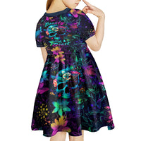 This Beauty Is a Beast Kid Short Sleeve Dress - Wonder Print Shop