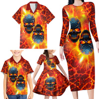 I Hold a Beast an Angel and a Madman In Me Family Matching Long Sleeve Bodycon Dress and Hawaiian Shirt - Wonder Print Shop