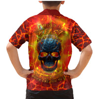 I Hold a Beast an Angel and a Madman In Me Family Matching Mermaid Dress and Hawaiian Shirt - Wonder Print Shop