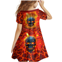 I Hold a Beast an Angel and a Madman In Me Family Matching Mermaid Dress and Hawaiian Shirt - Wonder Print Shop