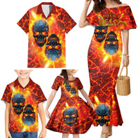I Hold a Beast an Angel and a Madman In Me Family Matching Mermaid Dress and Hawaiian Shirt - Wonder Print Shop