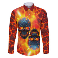 I Hold a Beast an Angel and a Madman In Me Family Matching Off Shoulder Long Sleeve Dress and Hawaiian Shirt - Wonder Print Shop