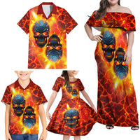 I Hold a Beast an Angel and a Madman In Me Family Matching Off Shoulder Maxi Dress and Hawaiian Shirt - Wonder Print Shop