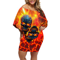 I Hold a Beast an Angel and a Madman In Me Family Matching Off Shoulder Short Dress and Hawaiian Shirt - Wonder Print Shop