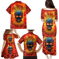 I Hold a Beast an Angel and a Madman In Me Family Matching Puletasi Dress and Hawaiian Shirt - Wonder Print Shop