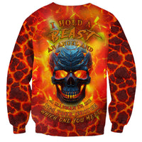 I Hold a Beast an Angel and a Madman In Me Sweatshirt - Wonder Print Shop