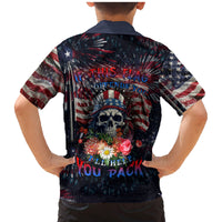 If This Flag Offends You I'll Help You Pack Family Matching Mermaid Dress and Hawaiian Shirt - Wonder Print Shop