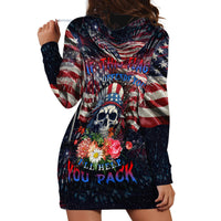 If This Flag Offends You I'll Help You Pack Hoodie Dress - Wonder Print Shop