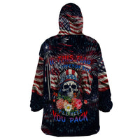 If This Flag Offends You I'll Help You Pack Wearable Blanket Hoodie - Wonder Print Shop