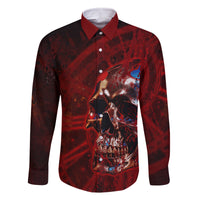 Time To Unleash A Little Hell!! Family Matching Off Shoulder Short Dress and Hawaiian Shirt - Wonder Print Shop