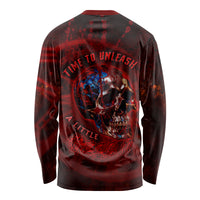 Time To Unleash A Little Hell!! Long Sleeve Shirt - Wonder Print Shop
