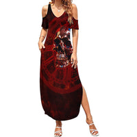 Time To Unleash A Little Hell!! Summer Maxi Dress - Wonder Print Shop
