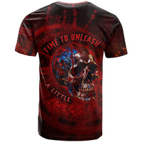 Time To Unleash A Little Hell!! T Shirt - Wonder Print Shop