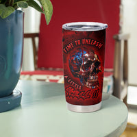 Time To Unleash A Little Hell!! Tumbler Cup - Wonder Print Shop