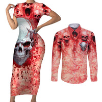 Walk Awax I Hace Anger Issues And A Serious Dislike For Stupid People Couples Matching Short Sleeve Bodycon Dress and Long Sleeve Button Shirts - Wonder Print Shop