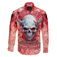 Walk Awax I Hace Anger Issues And A Serious Dislike For Stupid People Family Matching Off Shoulder Long Sleeve Dress and Hawaiian Shirt - Wonder Print Shop