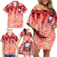 Walk Awax I Hace Anger Issues And A Serious Dislike For Stupid People Family Matching Off Shoulder Short Dress and Hawaiian Shirt - Wonder Print Shop