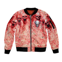 Walk Awax I Hace Anger Issues And A Serious Dislike For Stupid People Sleeve Zip Bomber Jacket - Wonder Print Shop