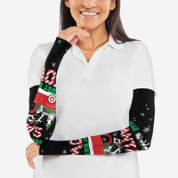 Funny Christmas Cows in Red Truck Arm Sleeves Dear Santa Just Bring Cows Quote on Snowflake - Wonder Print Shop