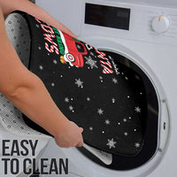 Funny Christmas Cows in Red Truck Bathroom Set Dear Santa Just Bring Cows Quote on Snowflake - Wonder Print Shop