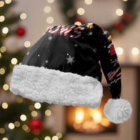 Funny Christmas Cows in Red Truck Christmas Santa Hat Dear Santa Just Bring Cows Quote on Snowflake - Wonder Print Shop
