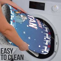 Jesus Not To Day Satan Christmas Bathroom Set Funny Xmas Holiday Patterns - Wonder Print Shop