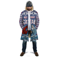 Jesus Not To Day Satan Christmas Cloak Funny Xmas Holiday Patterns - Wonder Print Shop