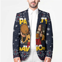 Jesus Party Savior Christmas Blazer Funny Xmas Holiday Patterns - Wonder Print Shop