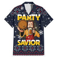 Jesus Party Savior Christmas Family Matching Mermaid Dress and Hawaiian Shirt Funny Xmas Holiday Patterns - Wonder Print Shop