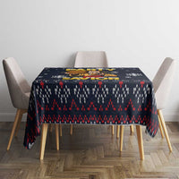 Jesus Party Savior Christmas Tablecloth Funny Xmas Holiday Patterns - Wonder Print Shop