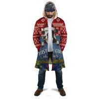 Just A Girl Who Loves Christmas And Cows Christmas Cloak Funny Xmas Holiday Patterns - Wonder Print Shop