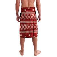 Just A Girl Who Loves Christmas And Goats Ugly Christma Lavalava Funny Xmas Holiday Patterns - Wonder Print Shop