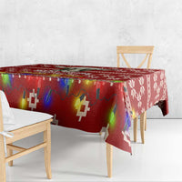 Just A Girl Who Loves Christmas And Goats Ugly Christma Tablecloth Funny Xmas Holiday Patterns - Wonder Print Shop