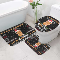 Just Here For The Cookies Christmas Bathroom Set Funny Xmas Holiday Patterns - Wonder Print Shop