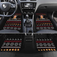 Just Here For The Cookies Christmas Car Mats Funny Xmas Holiday Patterns - Wonder Print Shop