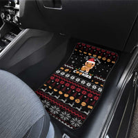 Just Here For The Cookies Christmas Car Mats Funny Xmas Holiday Patterns - Wonder Print Shop