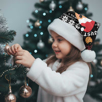 Just Here For The Cookies Christmas Santa Hat Funny Xmas Holiday Patterns - Wonder Print Shop