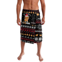 Just Here For The Cookies Christmas Lavalava Funny Xmas Holiday Patterns - Wonder Print Shop