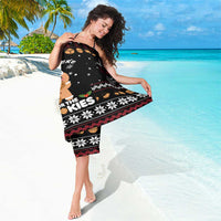 Just Here For The Cookies Christmas Sarong Funny Xmas Holiday Patterns - Wonder Print Shop