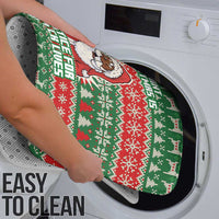 Justice For Black Lives Christmas Bathroom Set Funny Xmas Holiday Patterns - Wonder Print Shop