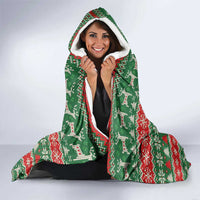 Justice For Black Lives Christmas Hooded Blanket Funny Xmas Holiday Patterns - Wonder Print Shop