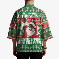 Justice For Black Lives Christmas Kimono Funny Xmas Holiday Patterns - Wonder Print Shop