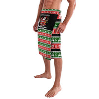 Santa Claus Drive A JEEP Lavalava Funny Xmas Holiday Patterns - Wonder Print Shop