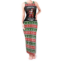 Santa Claus Drive A JEEP Tank Maxi Dress Funny Xmas Holiday Patterns - Wonder Print Shop
