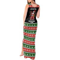 Santa Claus Drive A JEEP Tank Maxi Dress Funny Xmas Holiday Patterns - Wonder Print Shop