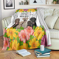 Labrador Retriever Personal Stalker Christmas Blanket Funny Xmas Holiday Patterns - Wonder Print Shop